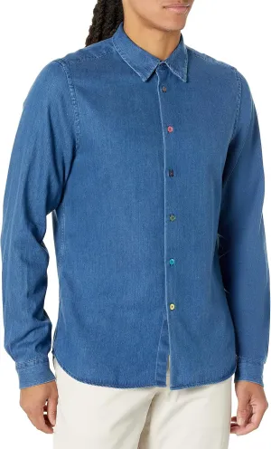 Paul Smith Ps Mens Shirt Ls Tailored Fit