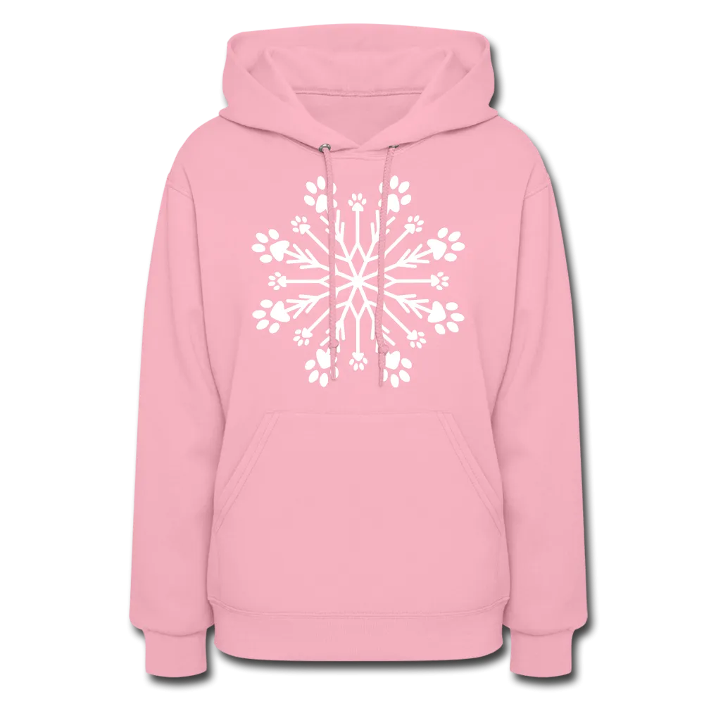 Paw Snowflake Contoured Hoodie