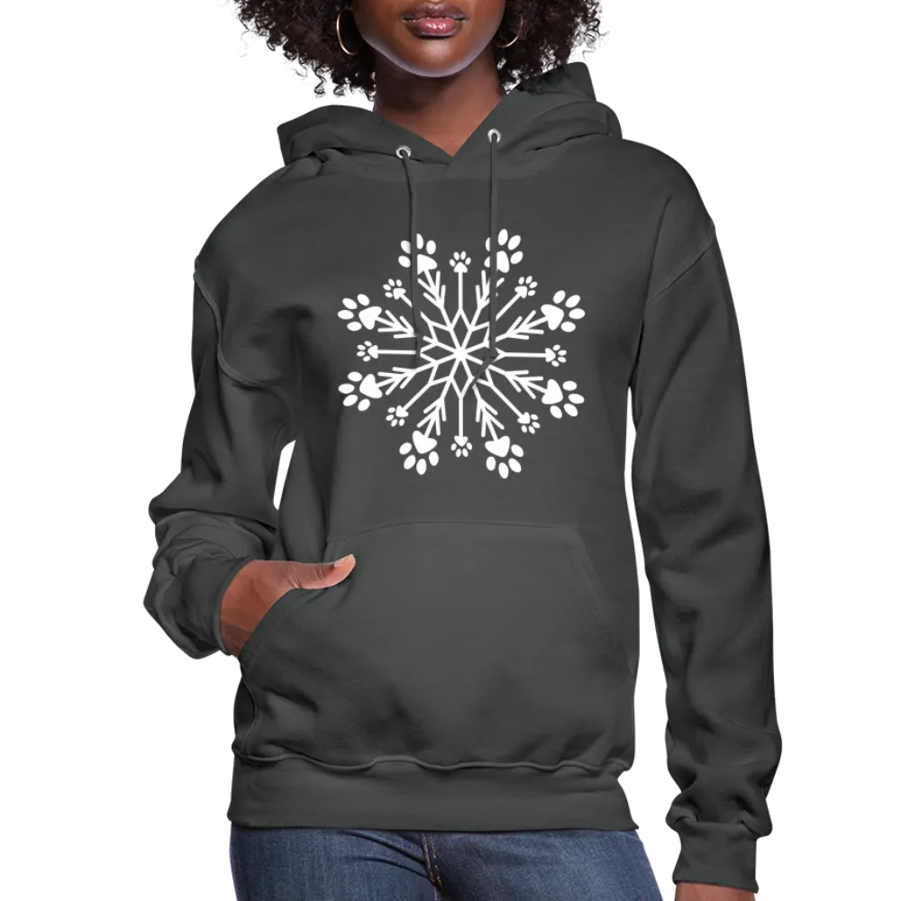 Paw Snowflake Contoured Hoodie