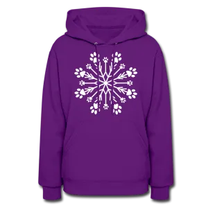 Paw Snowflake Contoured Hoodie