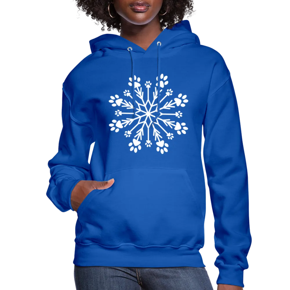 Paw Snowflake Contoured Hoodie