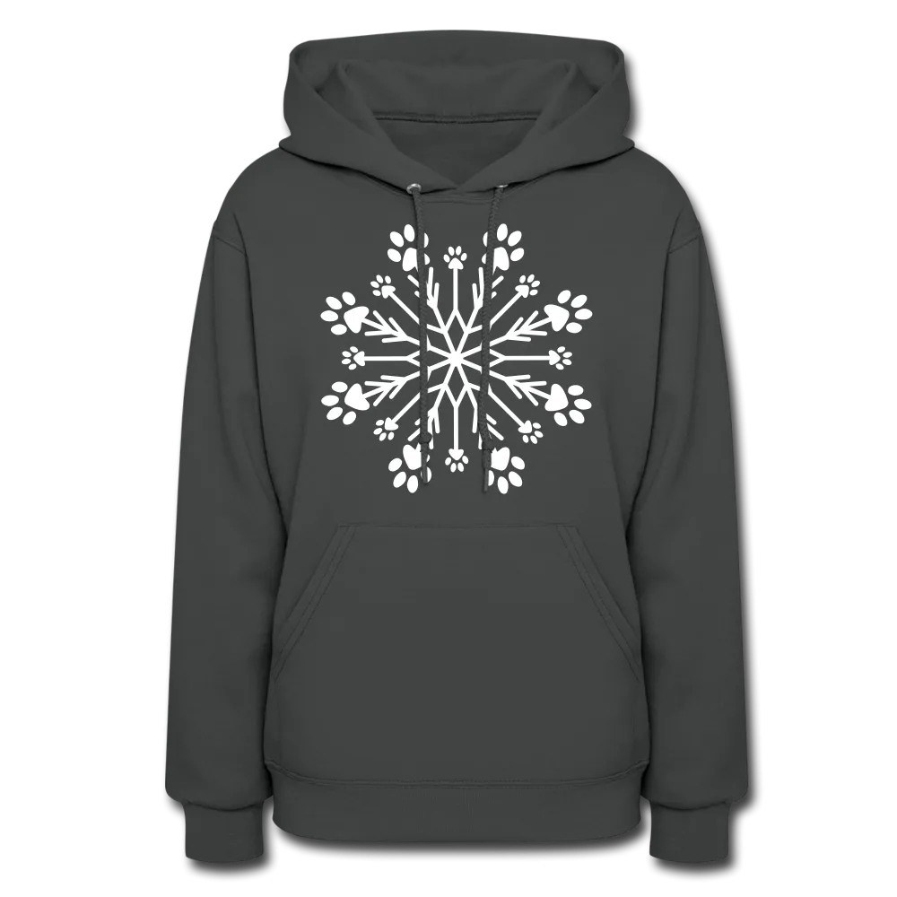 Paw Snowflake Contoured Hoodie
