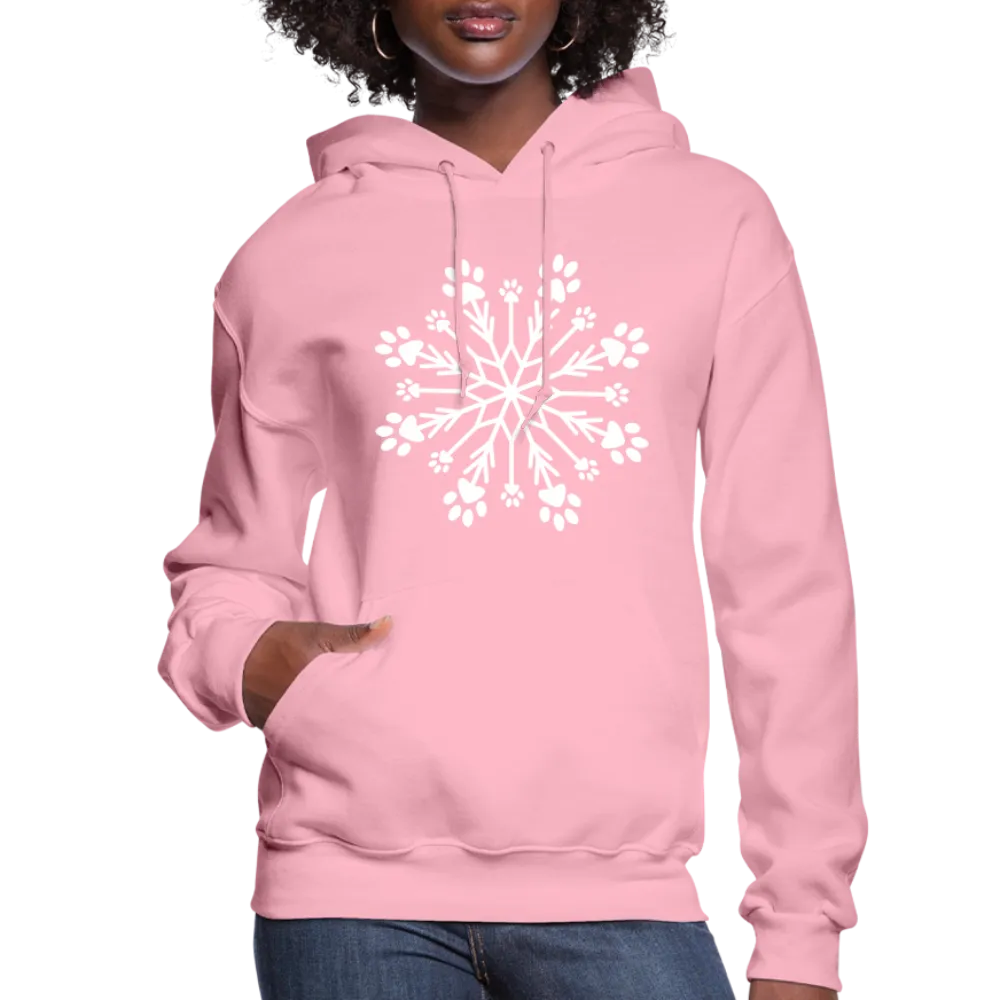 Paw Snowflake Contoured Hoodie