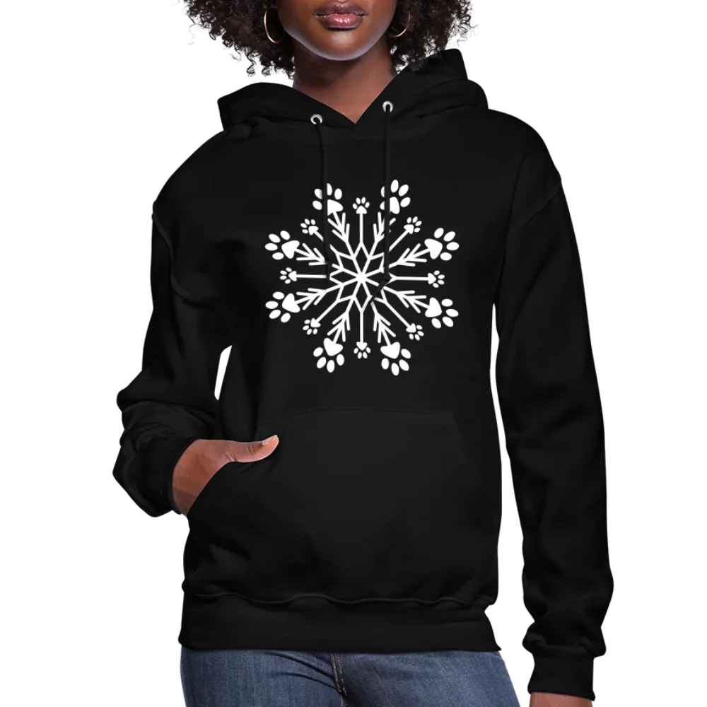 Paw Snowflake Contoured Hoodie