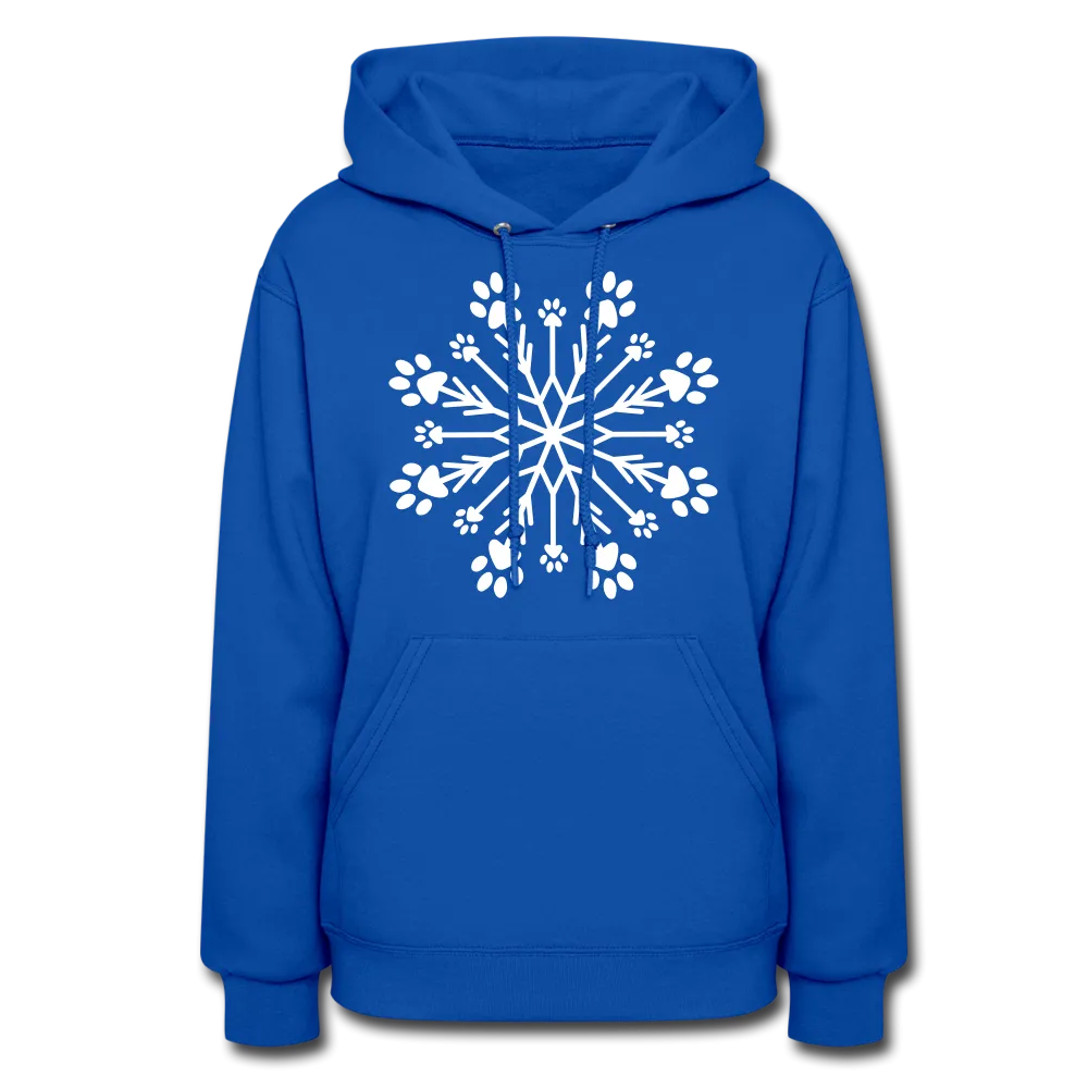 Paw Snowflake Contoured Hoodie