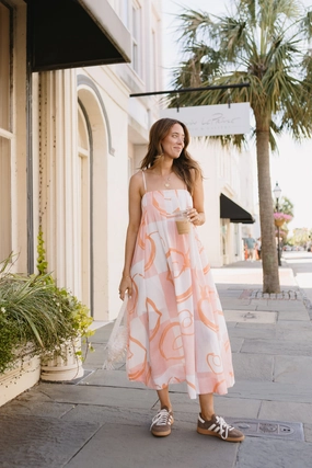 Photo Glow Peaches and Cream Dress