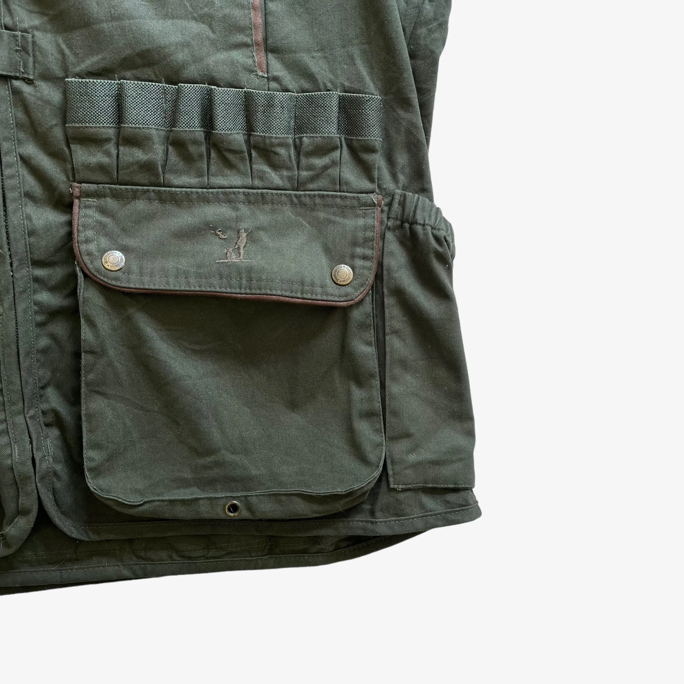Percussion Hunting Gilet With Embroidered Hog