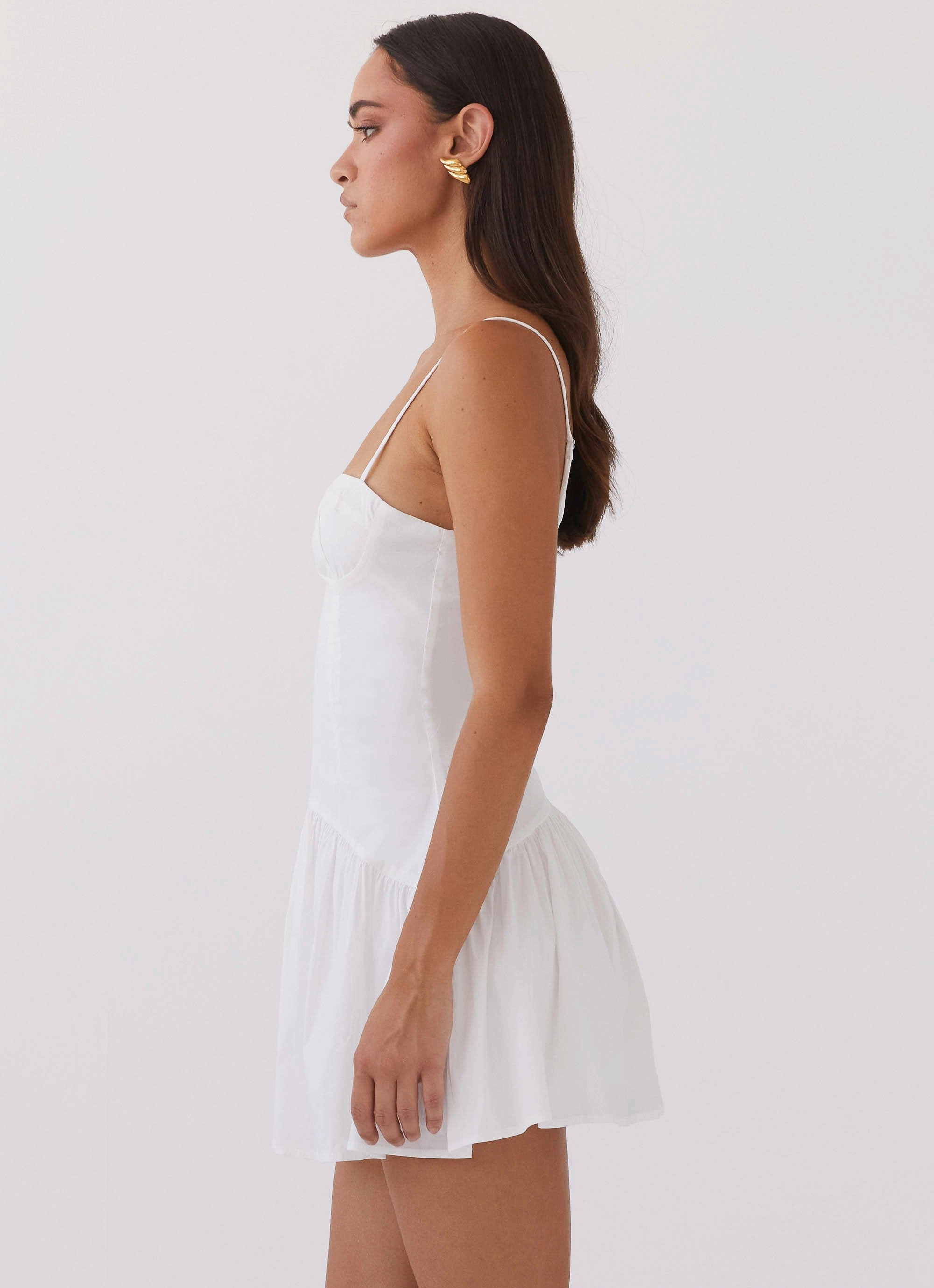 Endless Summer Mini Dress - White Designer-Label