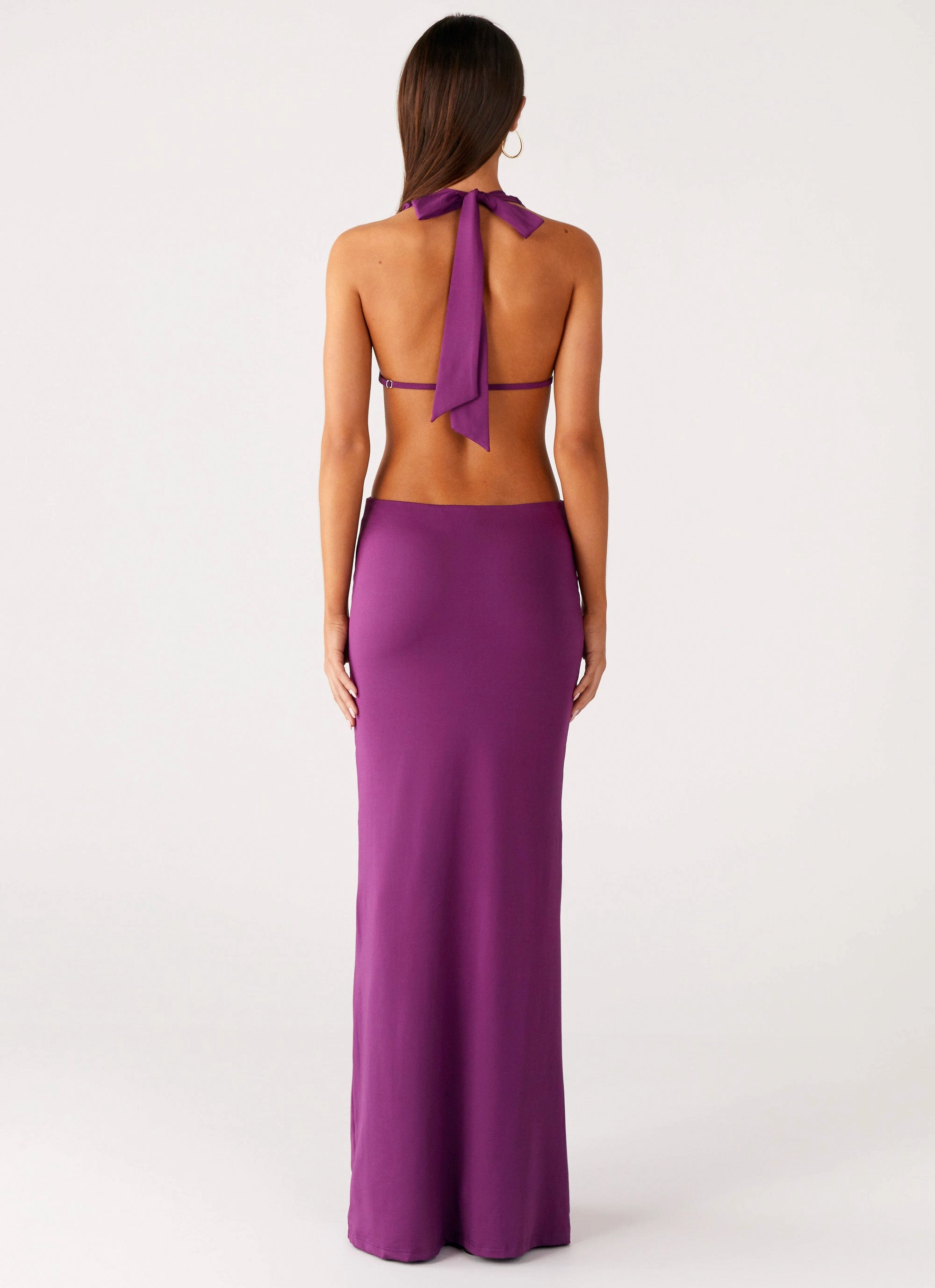 Subtle Comfort Low-Waist Sea Siren Maxi Dress - Violetta