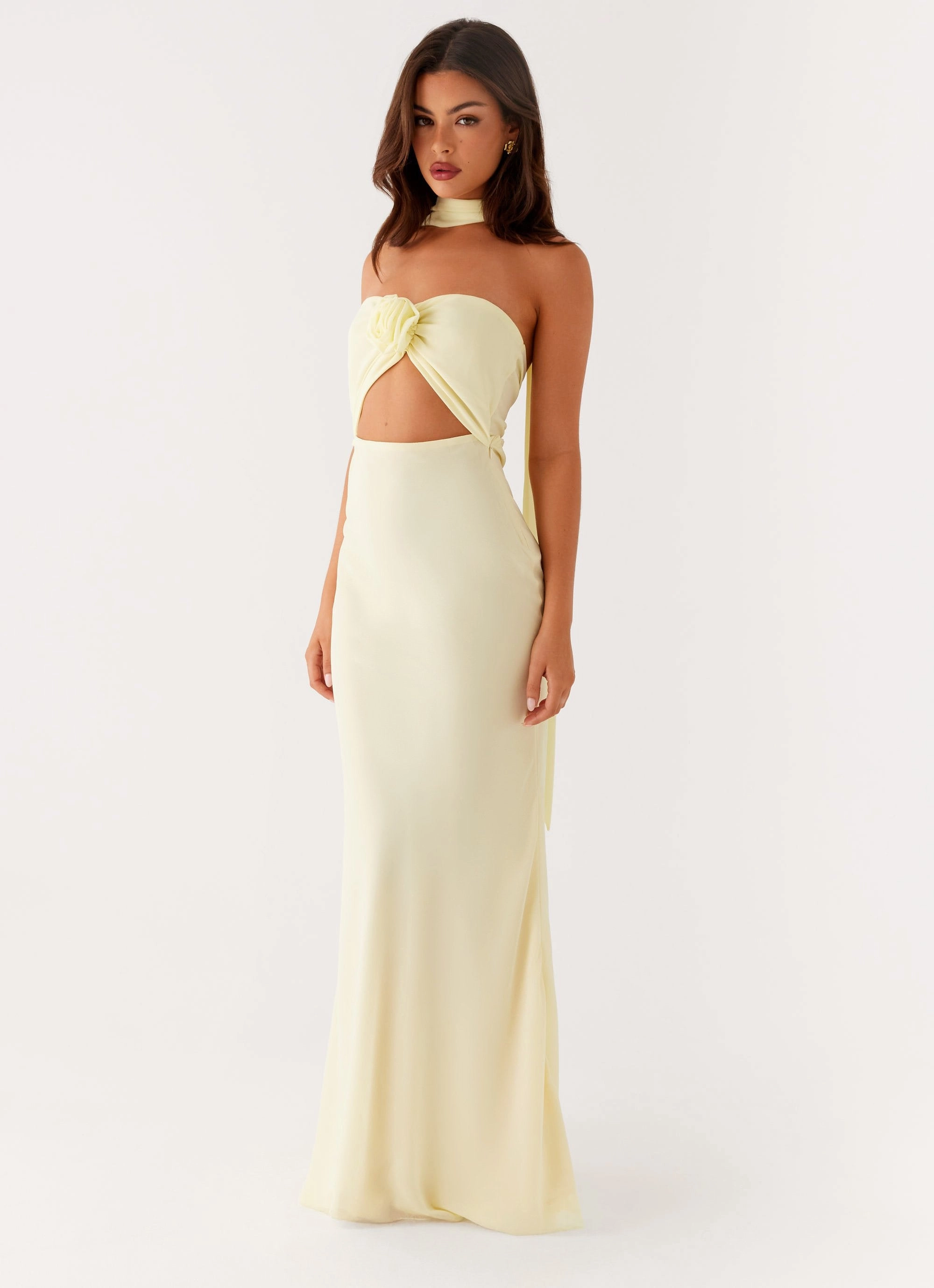 New Light Maxi Dress - Yellow City-Style