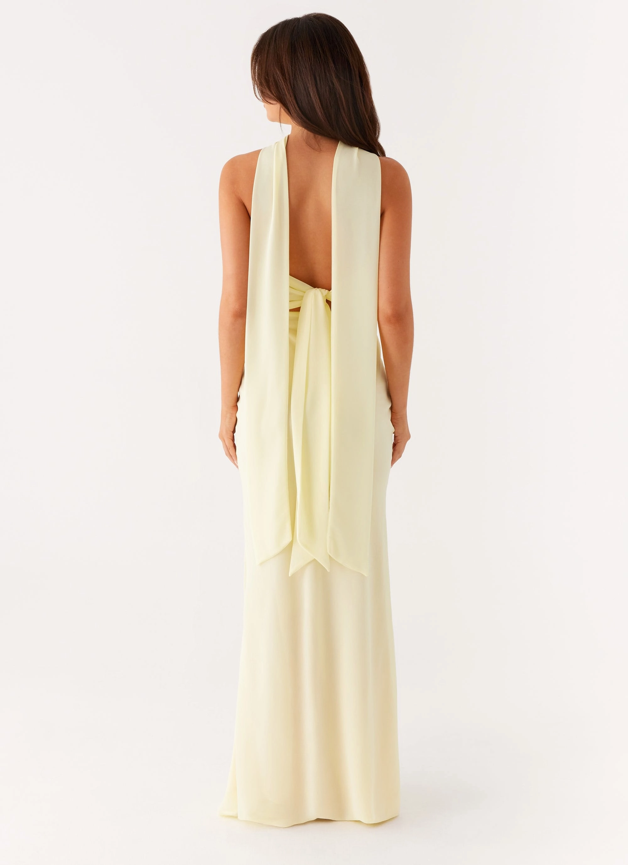 New Light Maxi Dress - Yellow Sleek Flow