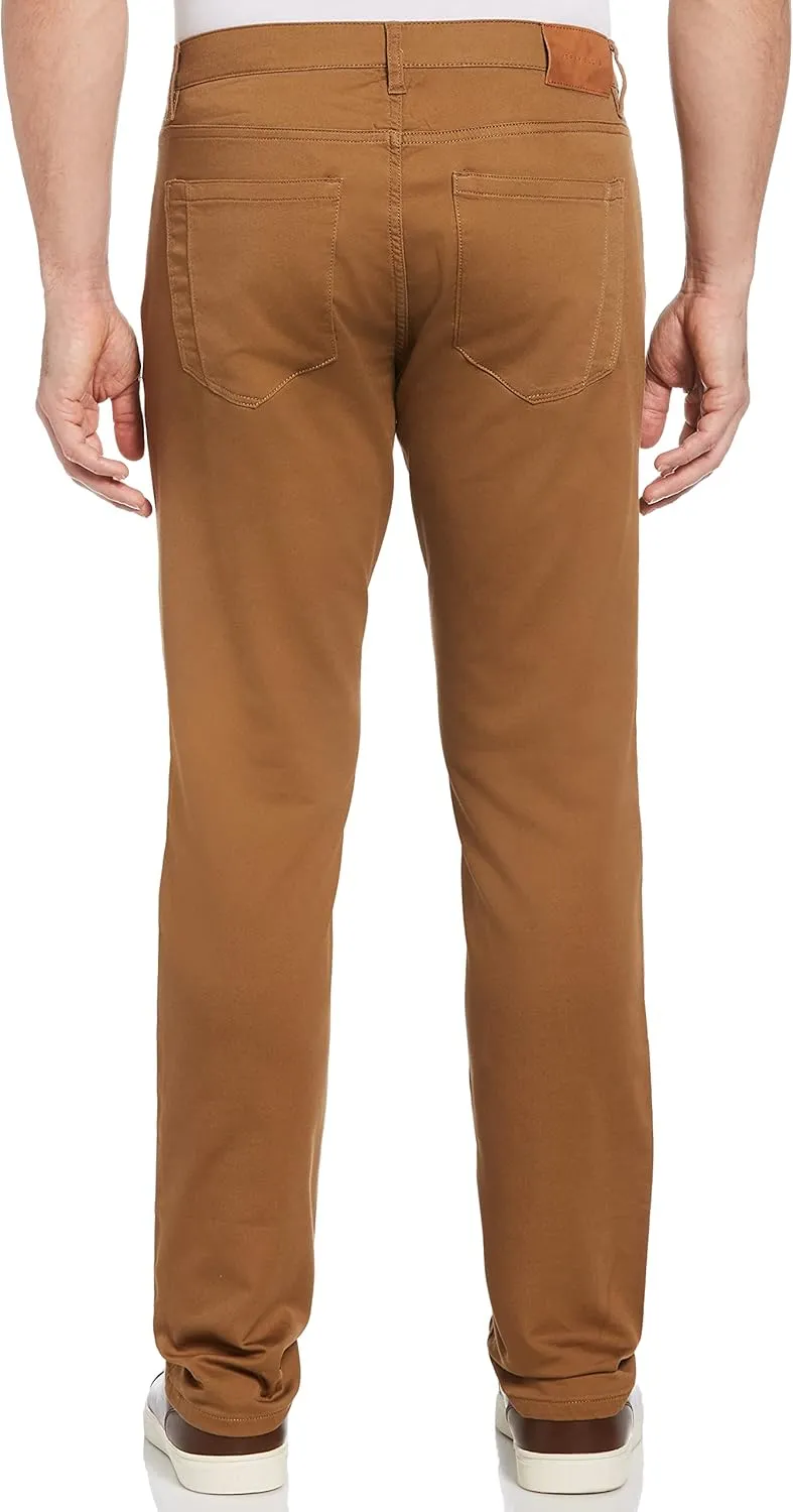 Perry Ellis Men's Slim Fit 5-Pocket Anywhere Pant