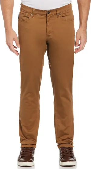Perry Ellis Men's Slim Fit 5-Pocket Anywhere Pant