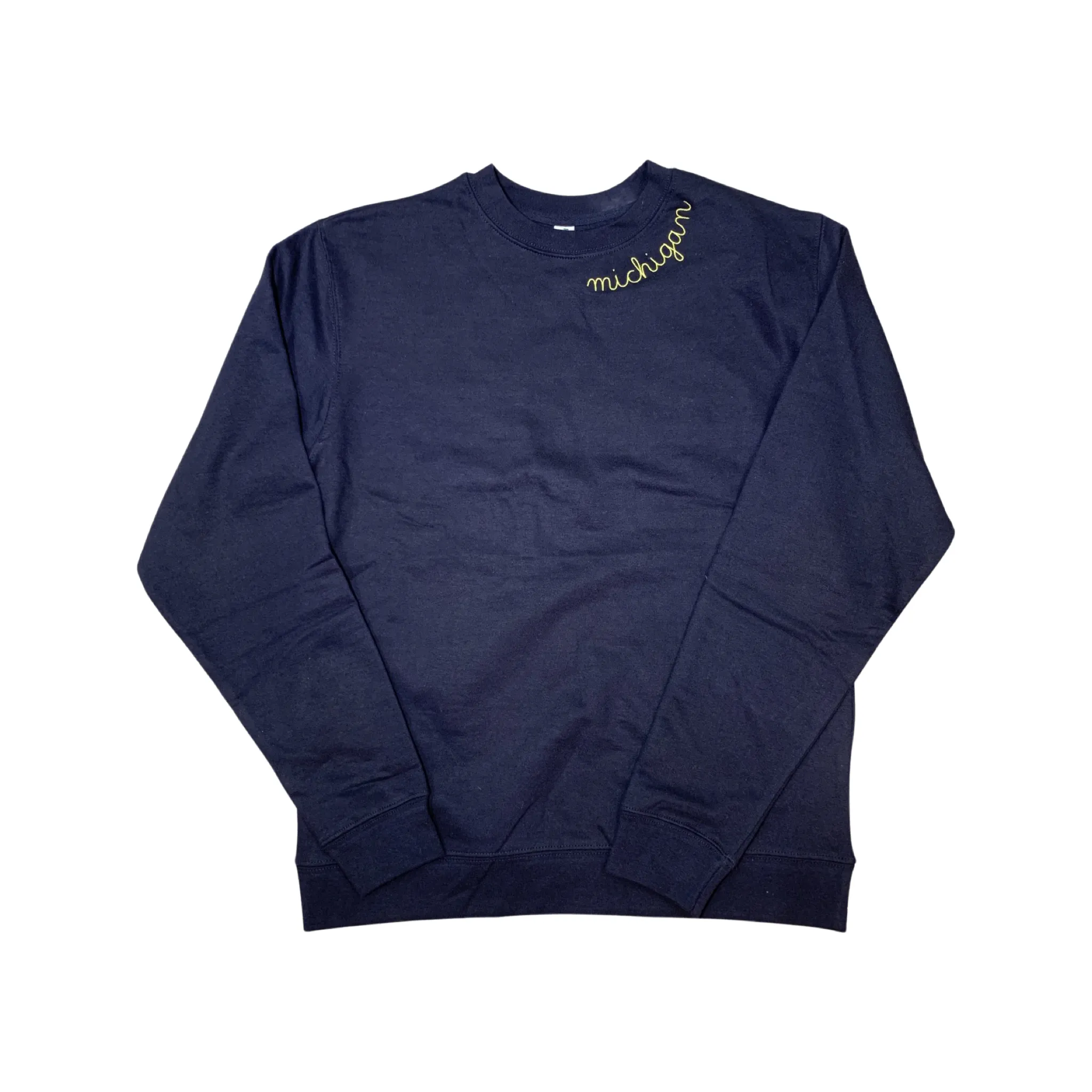 Personalized College Crewneck Sweatshirt