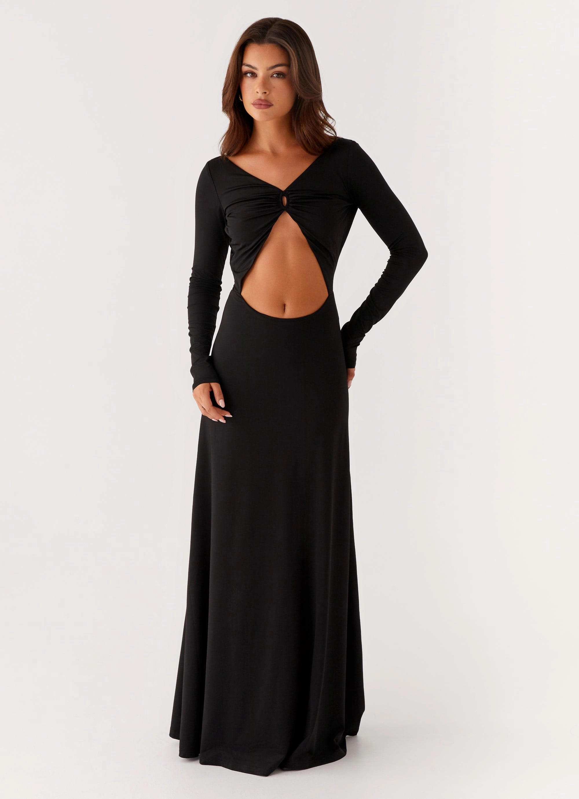 All Moments Peru Maxi Dress - Black