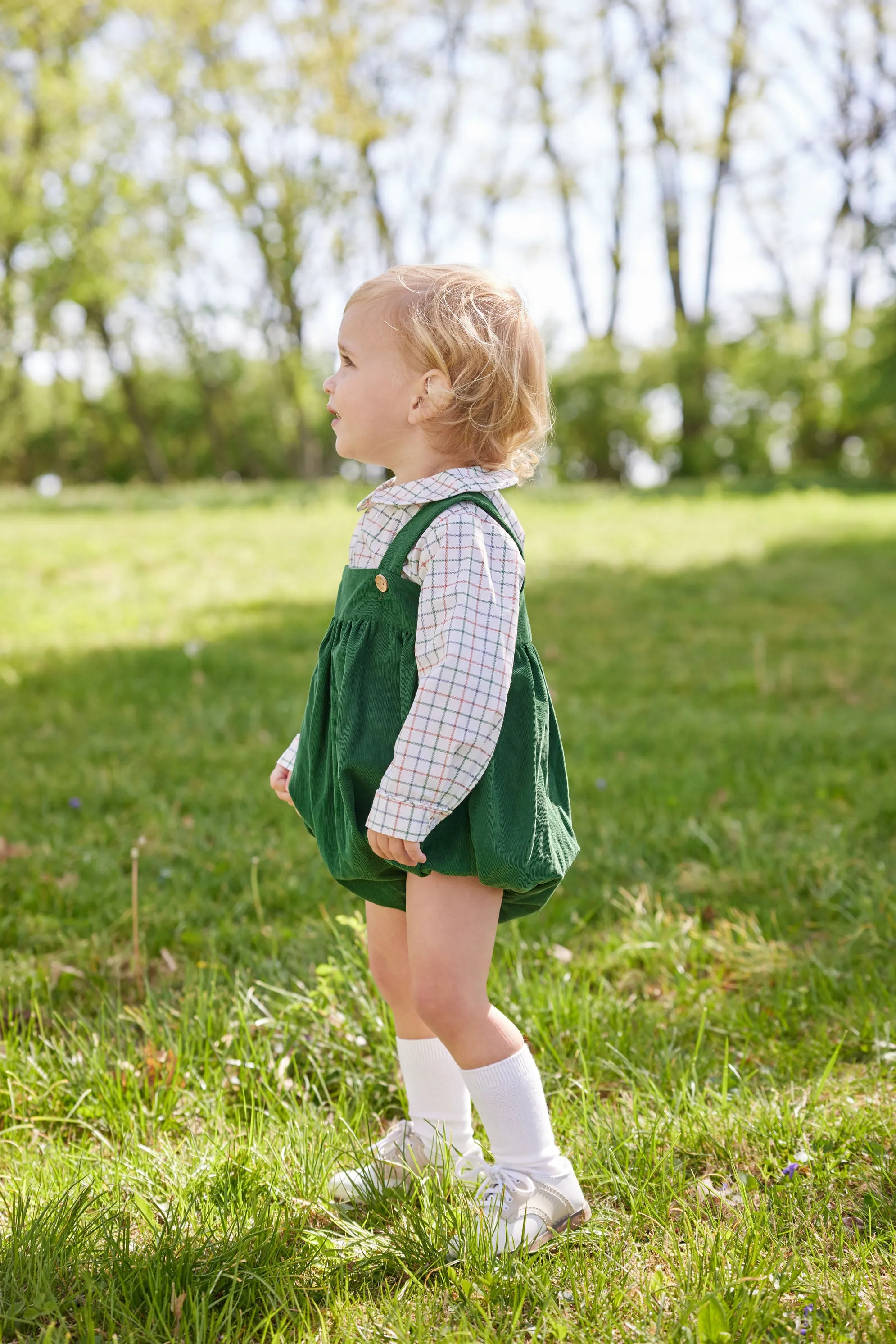 Peter Pan Shirt - Hunter Tattersall