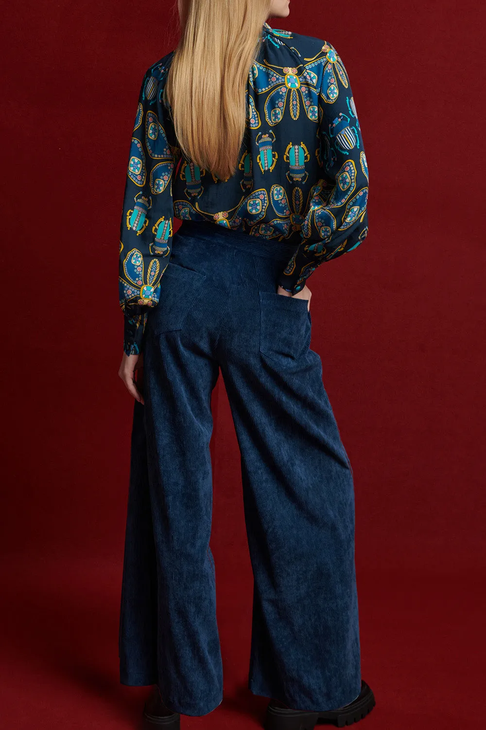 Petrol Nautical Trousers