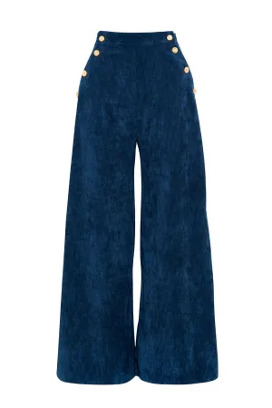 Petrol Nautical Trousers