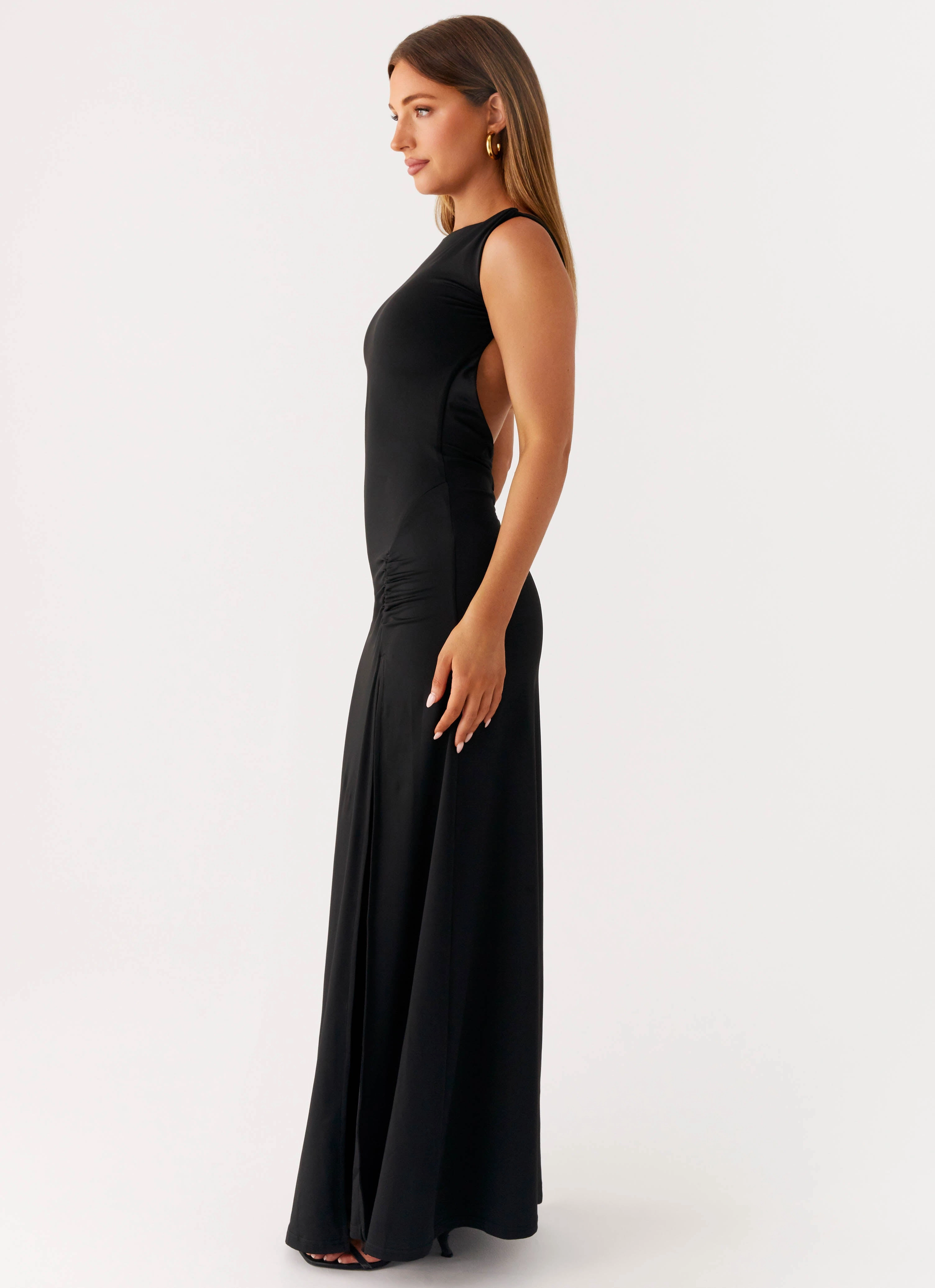 Phianne Maxi Dress - Black Lounge Mood