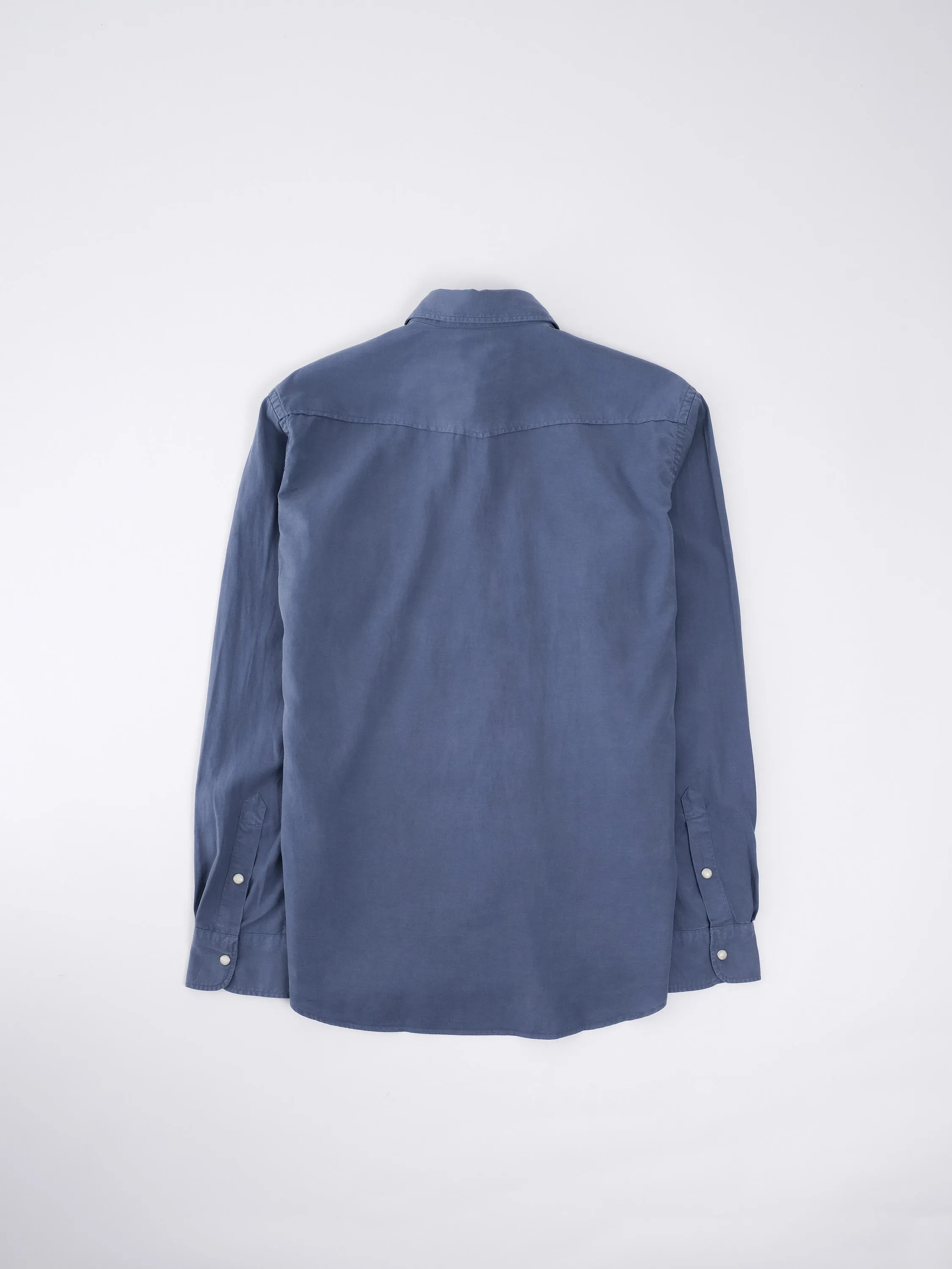 Phoenix Pat Western Shirt / Coronet Blue