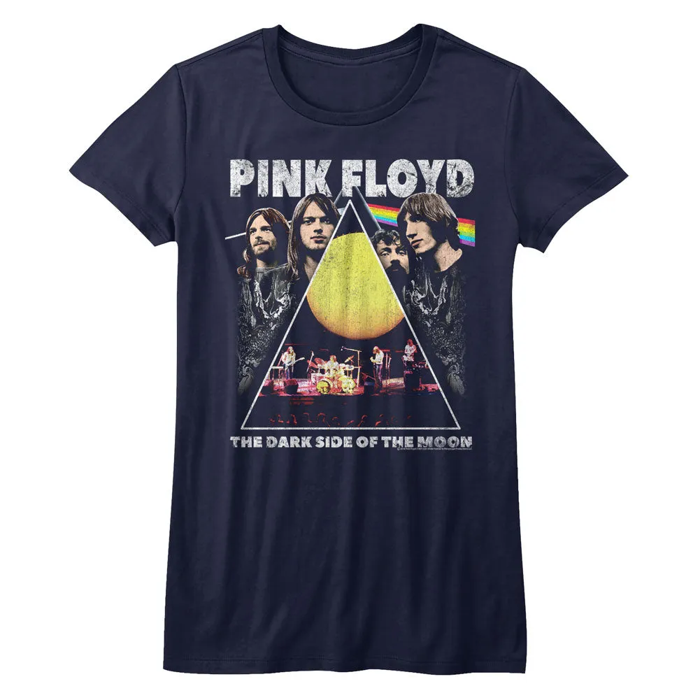 Pink Floyd Logo Women's Juniors T-Shirt