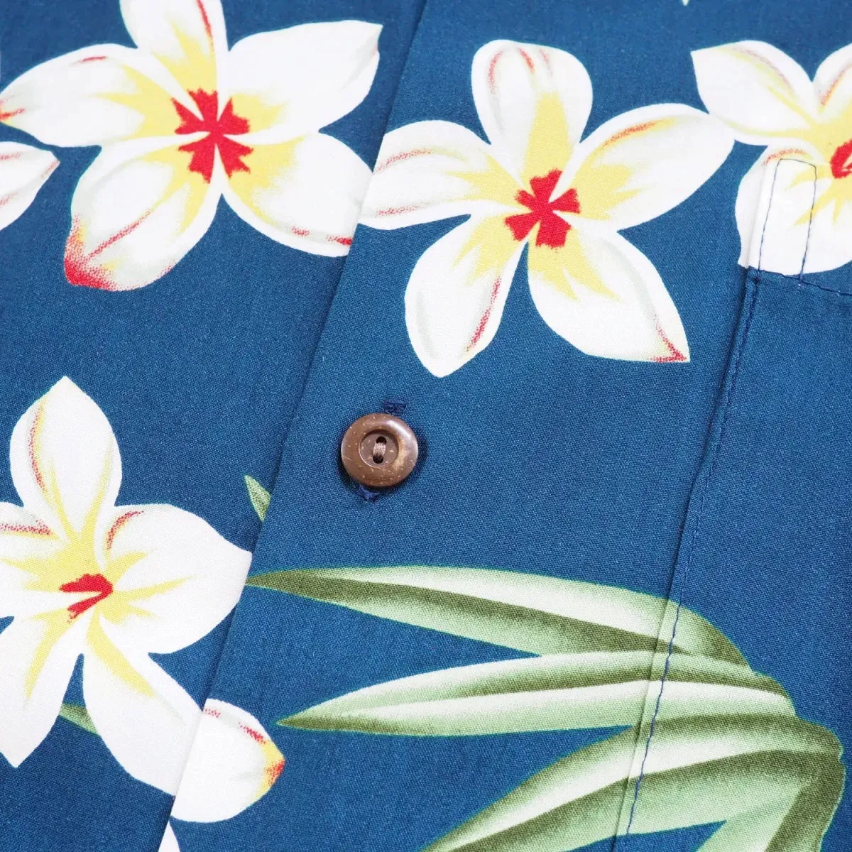 pipiwai indigo hawaiian rayon shirt