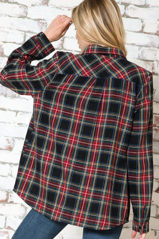 Plaid Fleece Flannel