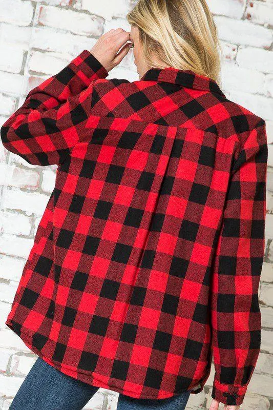 Plaid Fleece Flannel