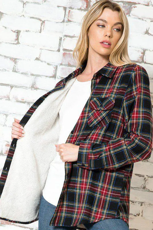 Plaid Fleece Flannel