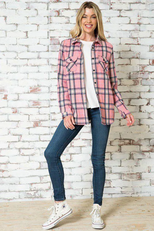 Plaid Fleece Flannel