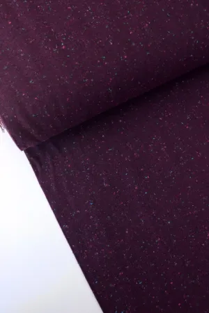 Plum | Shetland Speckled Flannel | Robert Kaufman