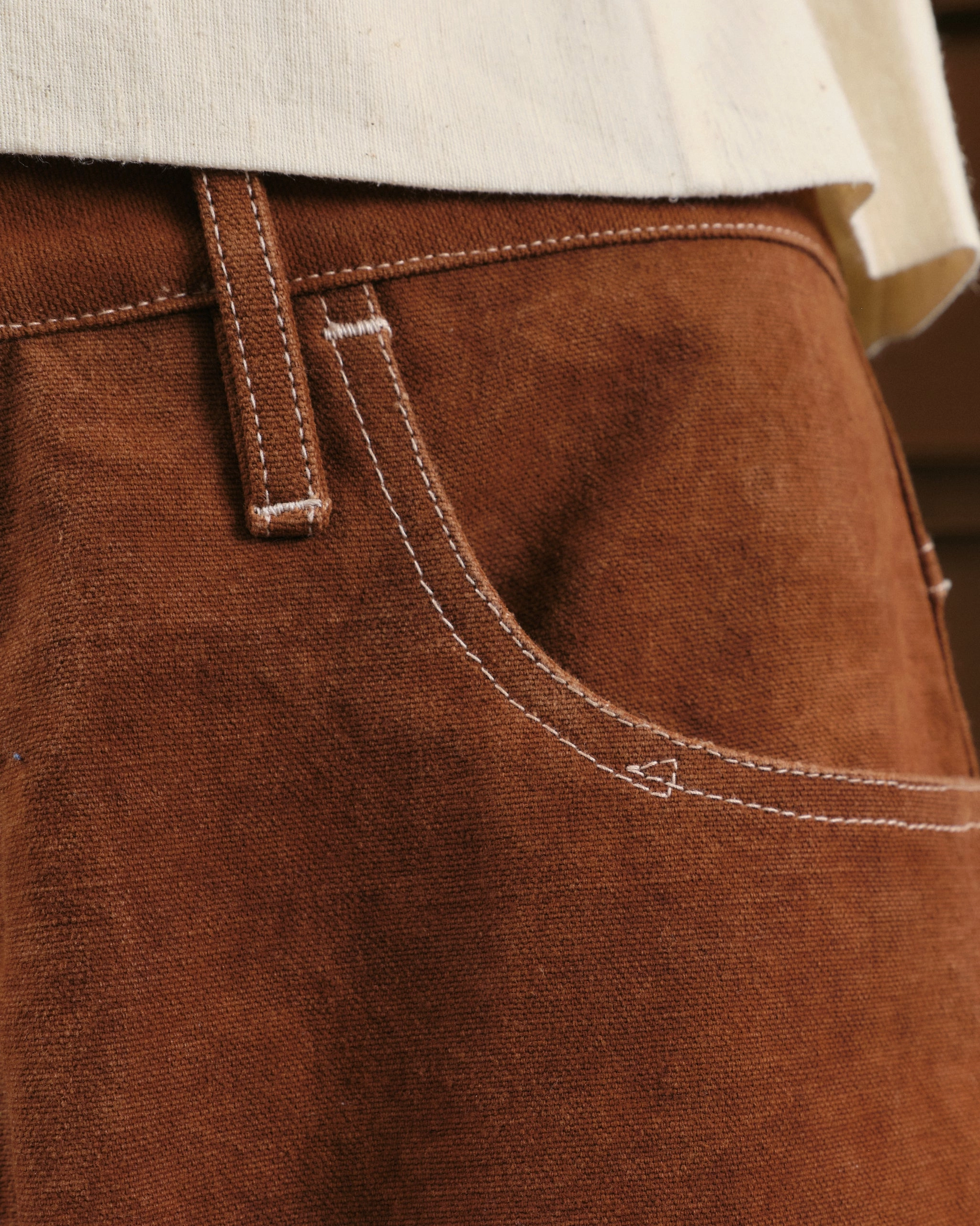 Poetry Pants - Brown Wonky-Wear Formal Style