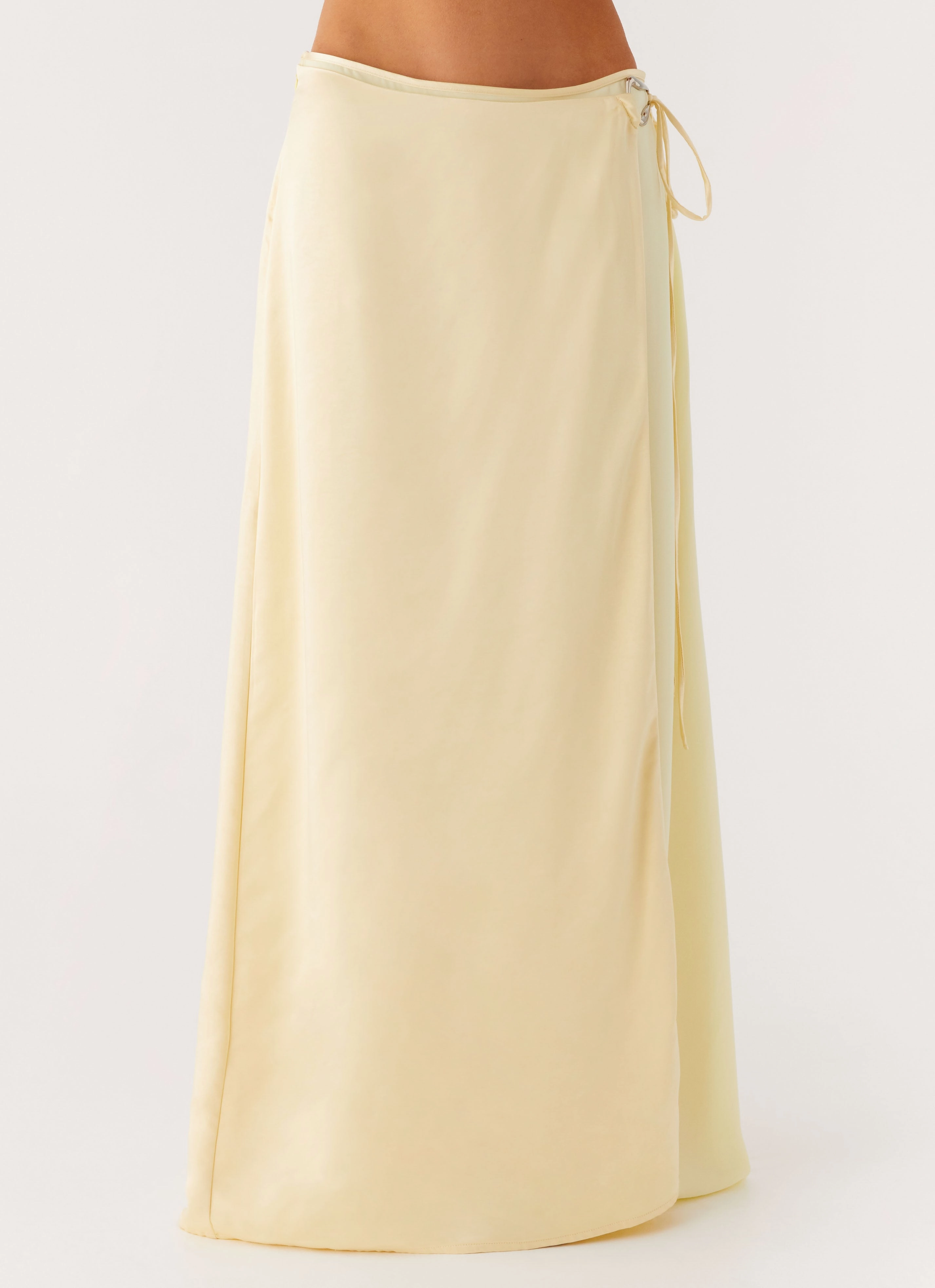 Pollie Maxi Skirt - Yellow InterchangeableLining Poly Blend