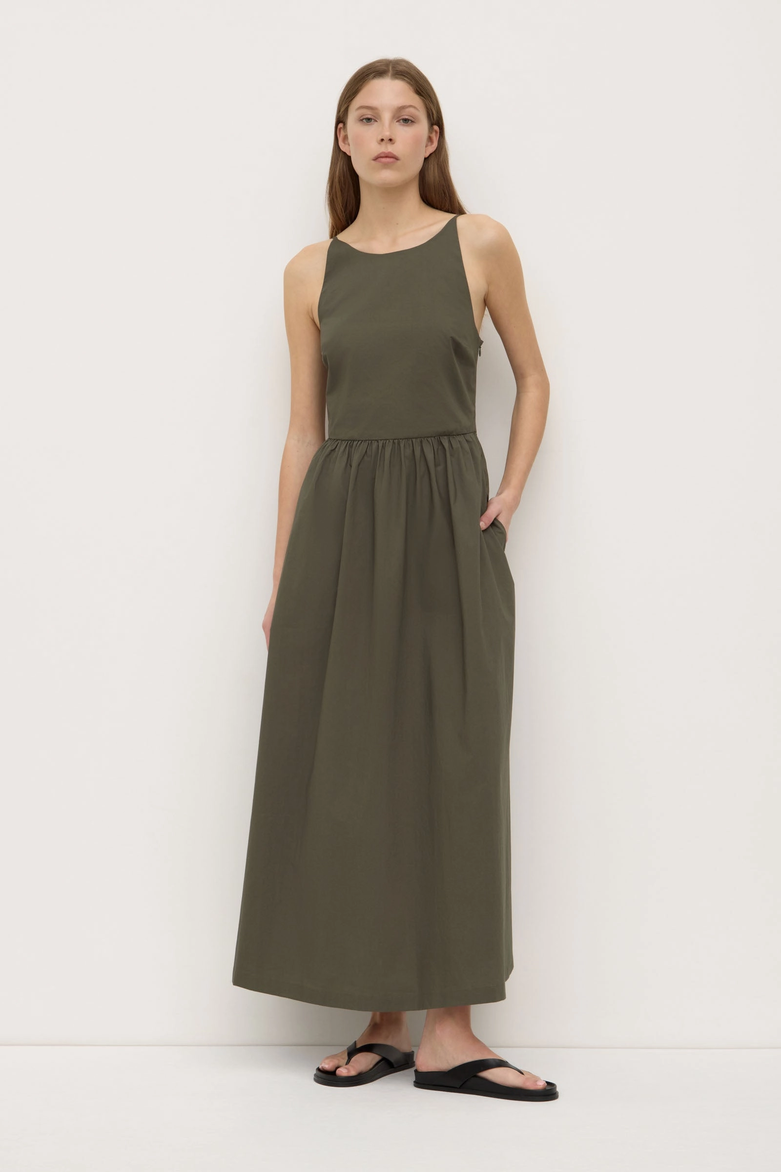 Posie Midi Dress Comfortable travel dress