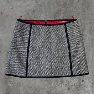PRADA SPORT WOOL MINI SKIRT - M/L