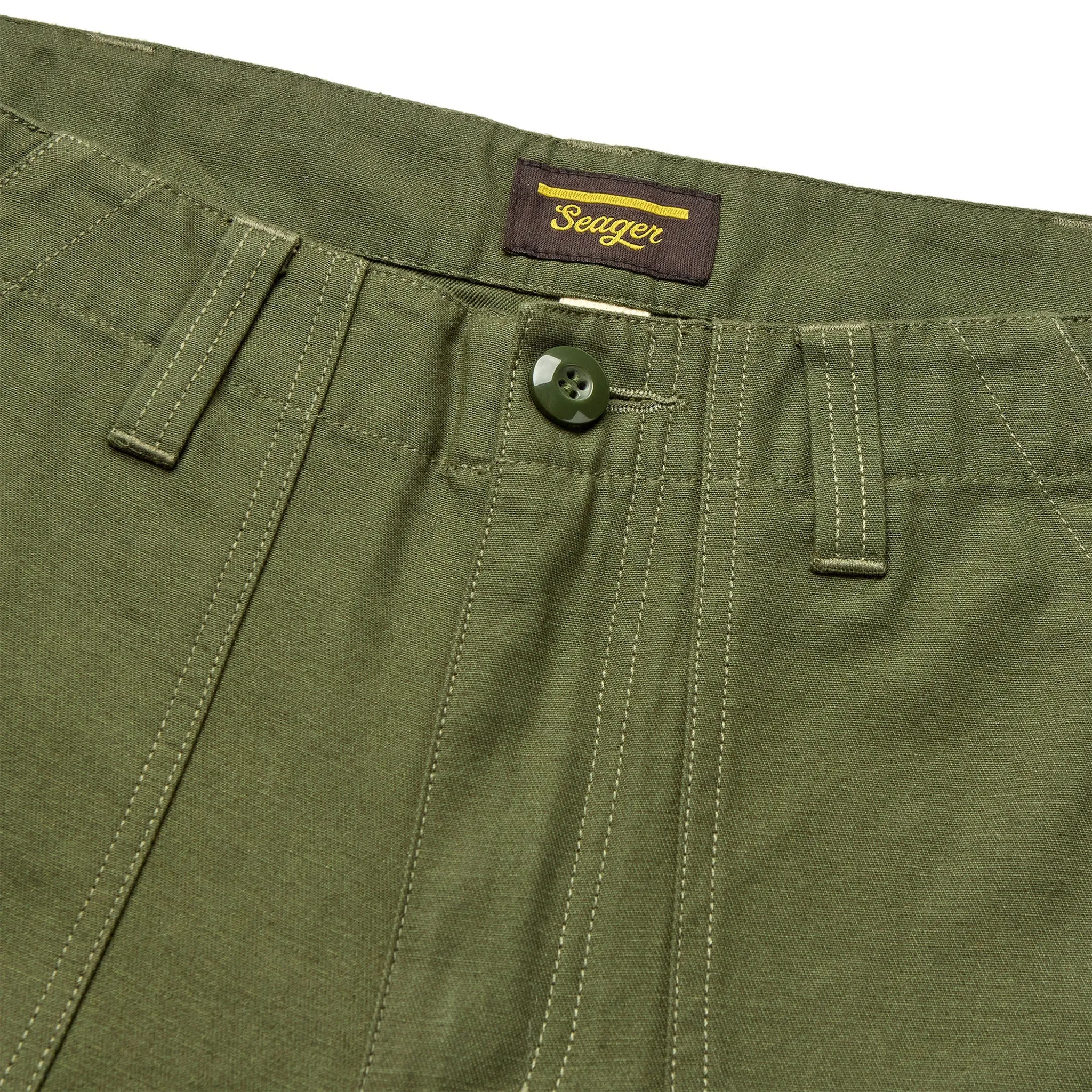 Prairie Shorts | Army Green | Seager Co.