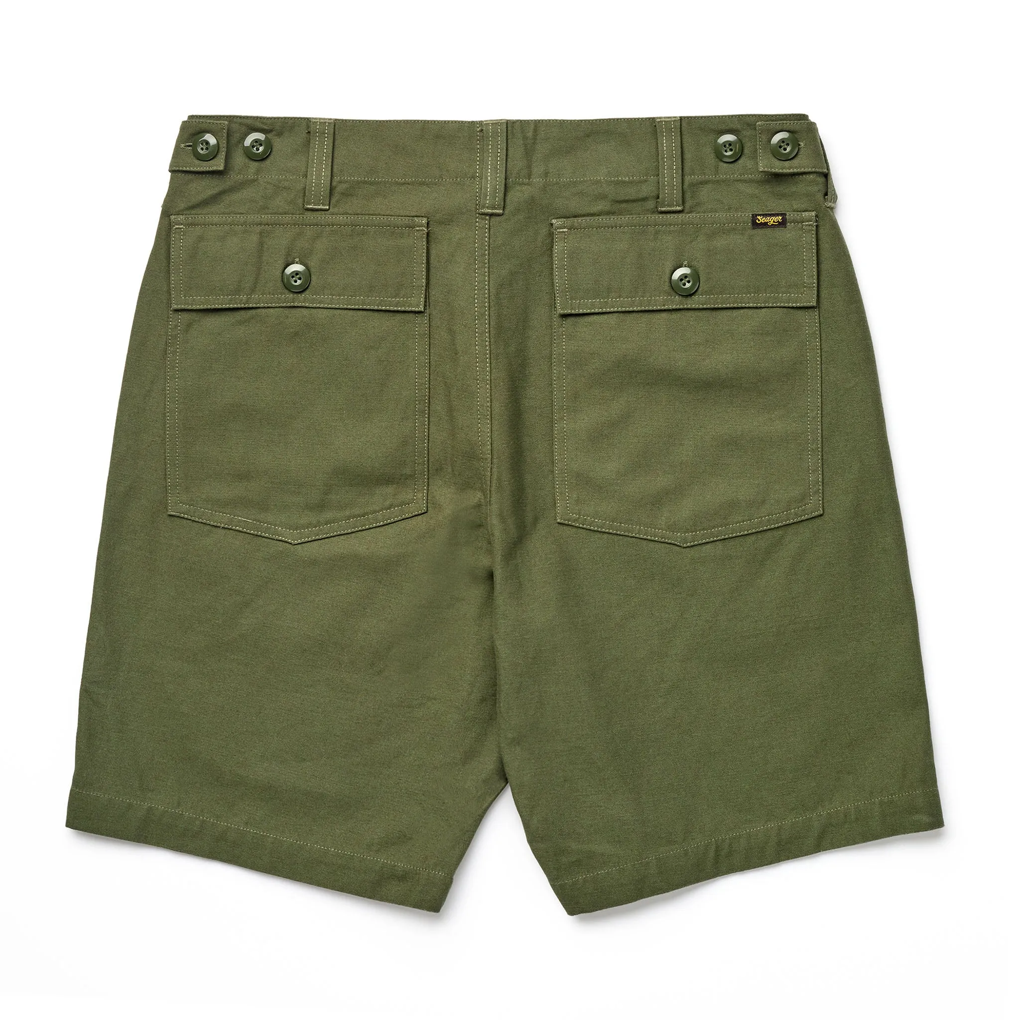 Prairie Shorts | Army Green | Seager Co.