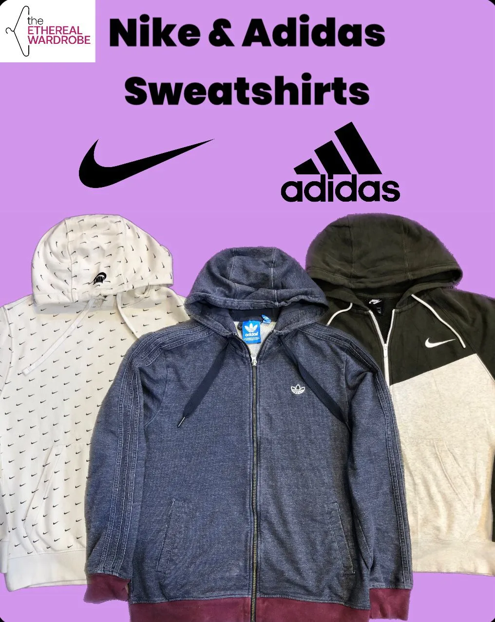Premium Mix Brand Sweatshirts including Polo Ralph Lauren, Lacoste, Carhartt and other brands
