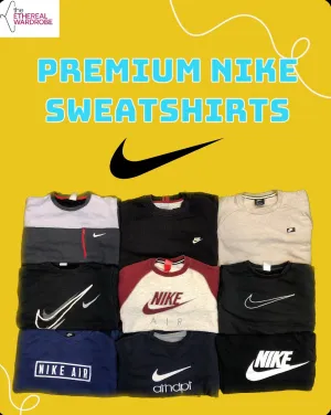 Premium Nike Sweatshirts Including Vintage Pieces