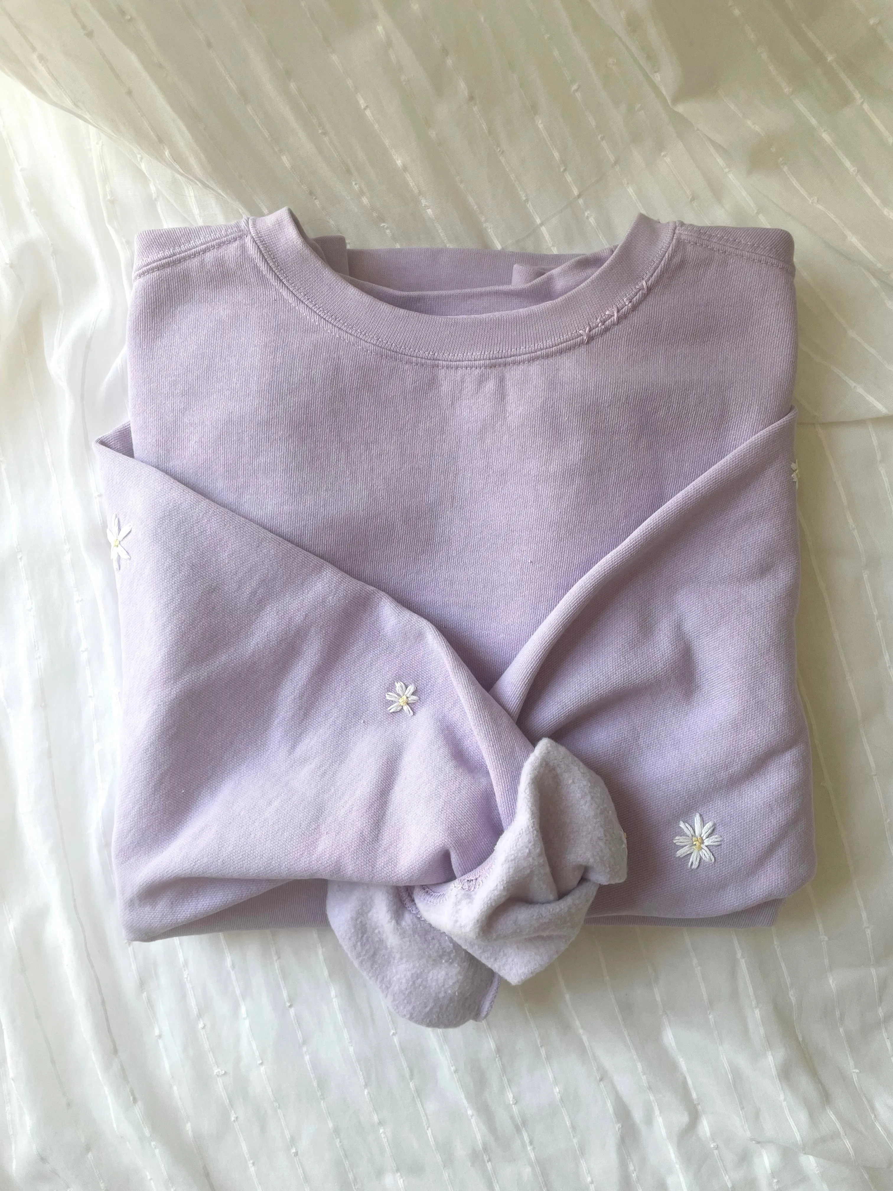 Preorder Hand Embroidered Ginny Crewneck