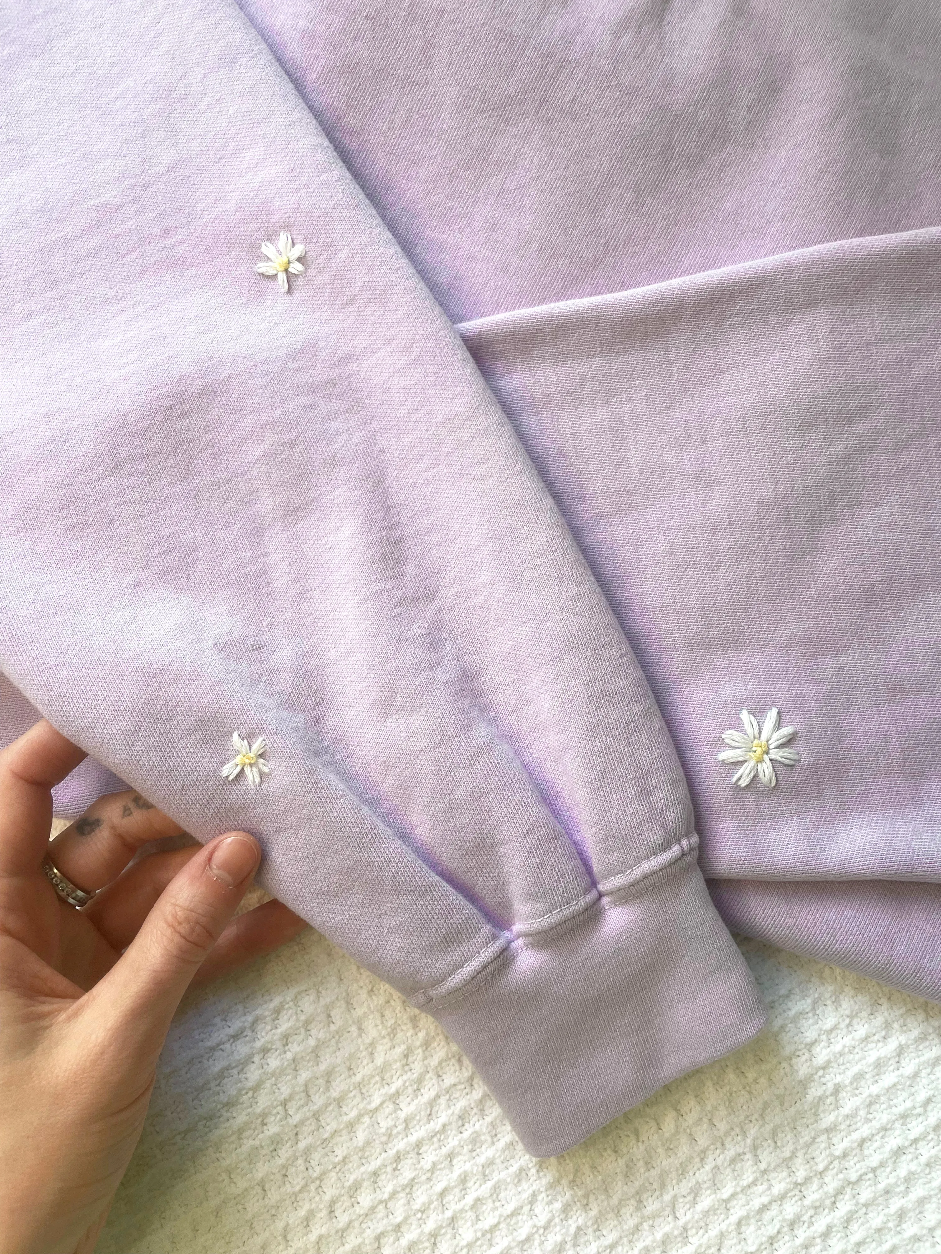 Preorder Hand Embroidered Ginny Crewneck