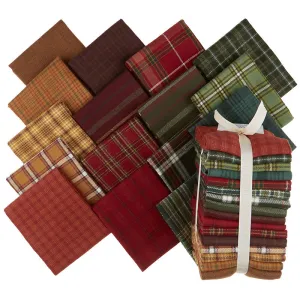 Primo Plaids Lumber Jacks Flannel Fat Quarter Bundle