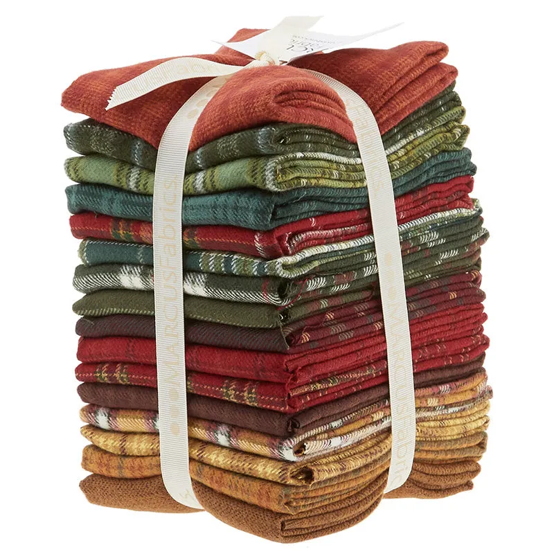 Primo Plaids Lumber Jacks Flannel Fat Quarter Bundle