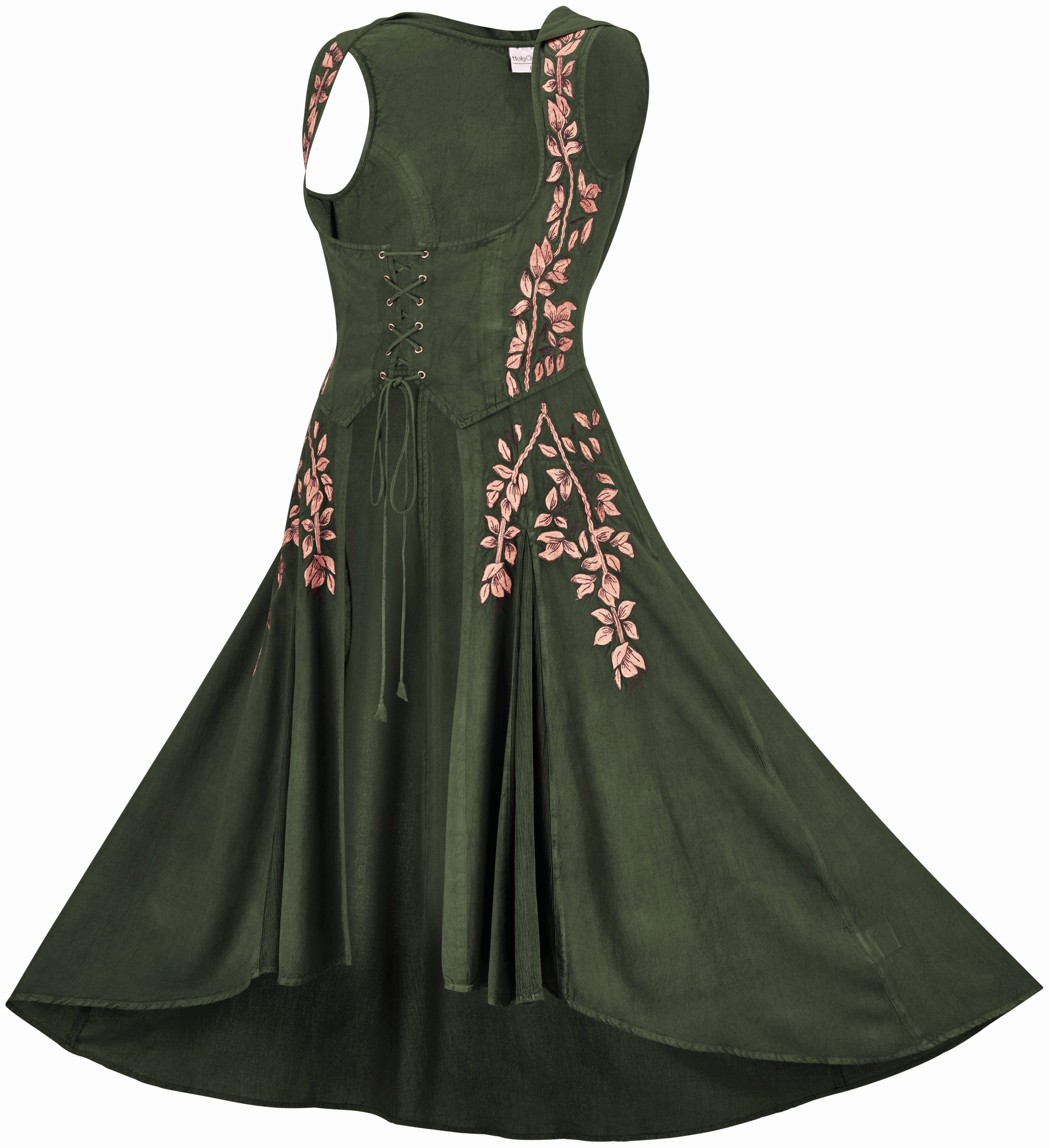 Tauriel Maxi Overdress Limited Edition Moss Green Chic Waist