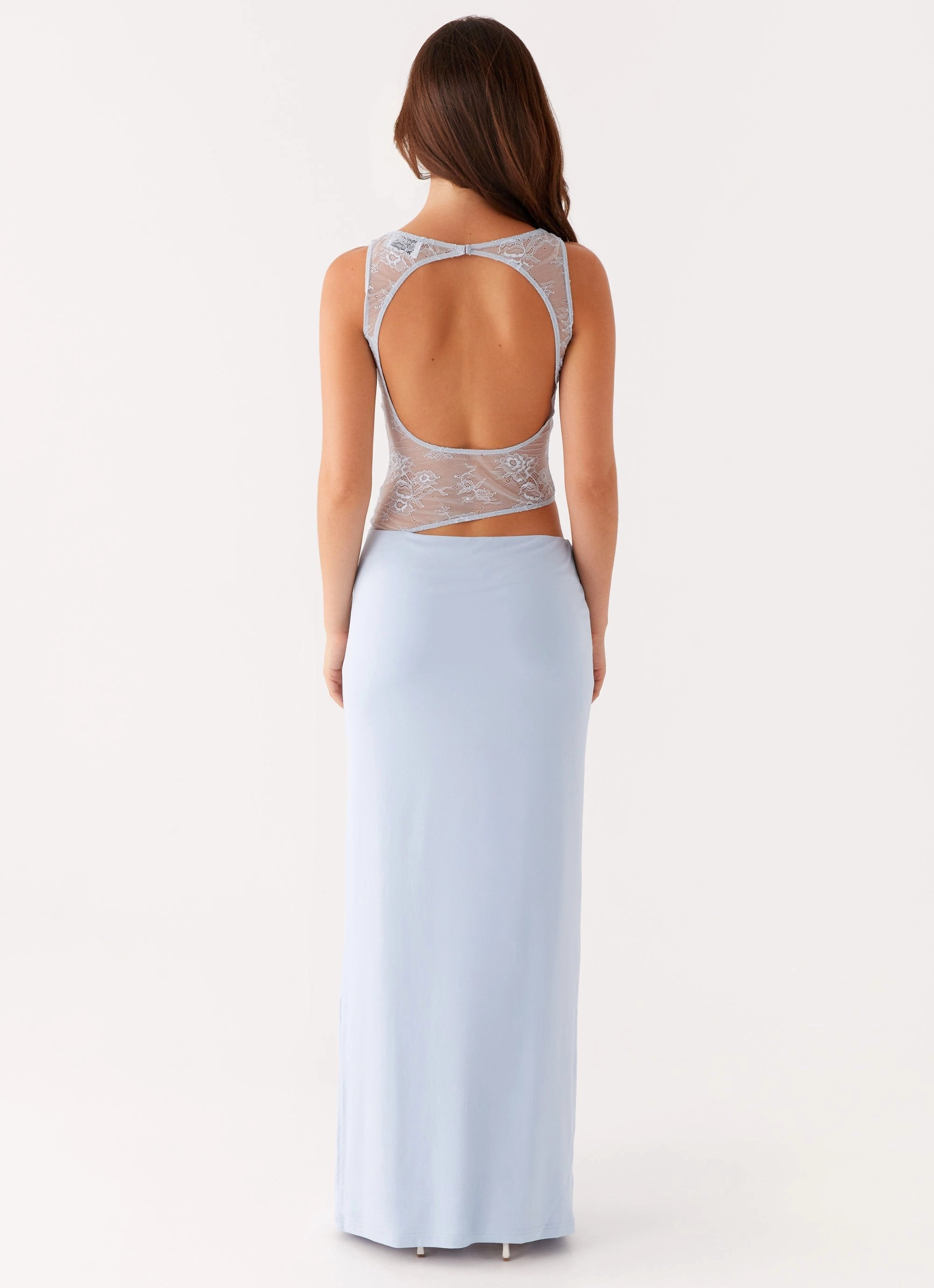 Non-Iron Anniversary-Event Prophecy Maxi Dress - Blue
