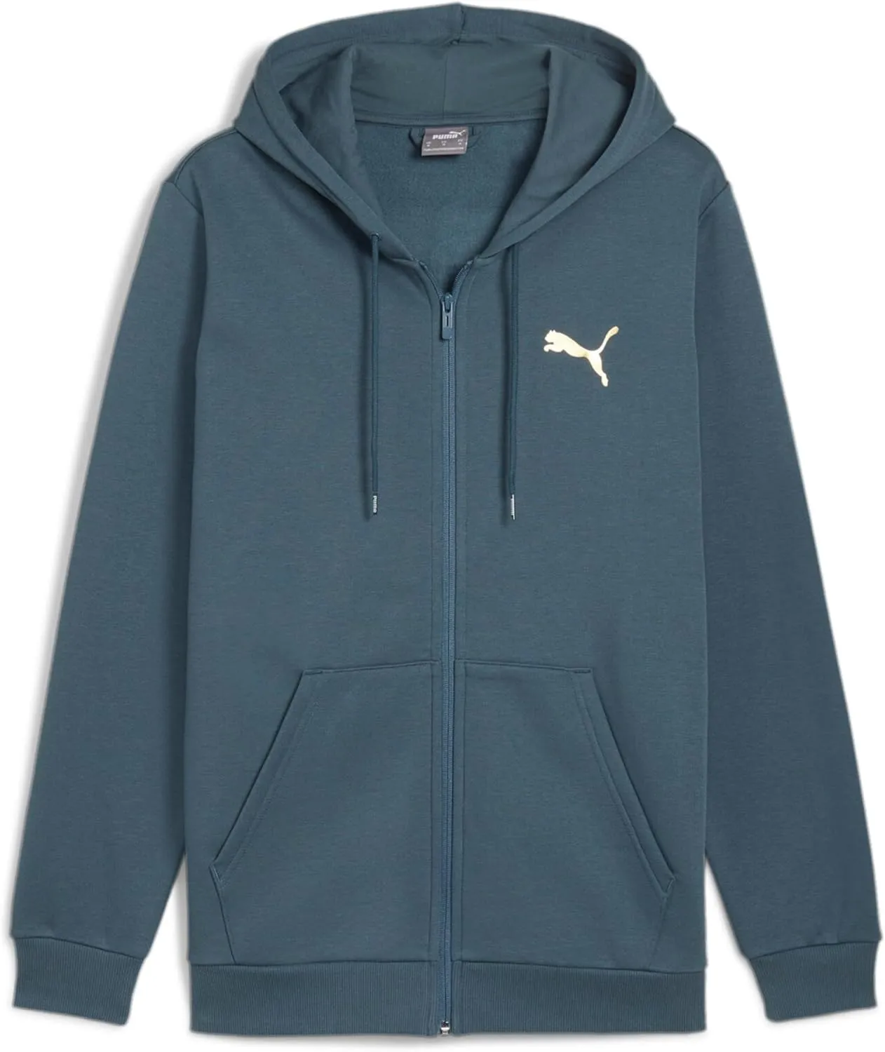 PUMA Men's Essentials Small Logo Full Zip Fleece Hoodie (Available in Big & Tall)