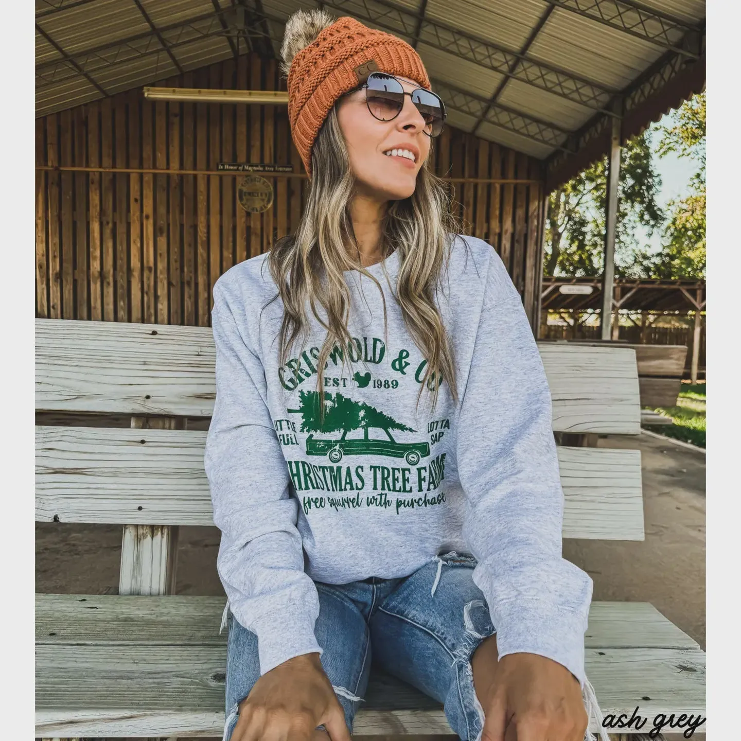 Butter Soft Handfeel Griswold Christmas Tree Sweatshirt