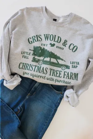 Griswold Christmas Tree Sweatshirt Active Design