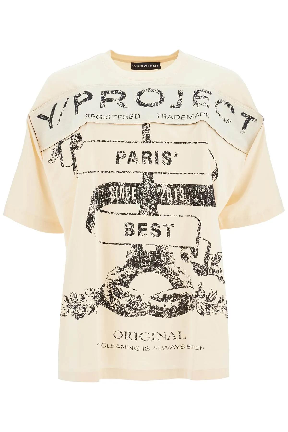 "paris' best t-shirt with 204TS017 J130 LIGHT SAND