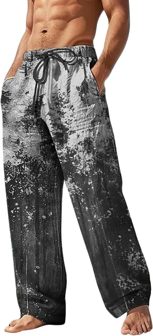 QWENTMTNTY Mens Linen Pants Slim Fit Men's Relaxed Fit Jeans White Pants Suit for Women Slacks for Men Slim Fit Mens Slim Khaki Pants